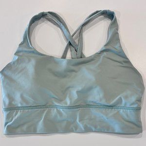 LuLuLemon Energy Longline Bra in color "Hazy Jade" - SIZE 8